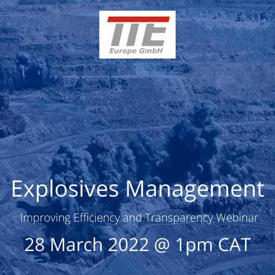 Explosives Management Webinar